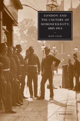 Cover of London and the Culture of Homosexuality, 1885–1914