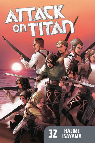 Book cover for Attack on Titan 32