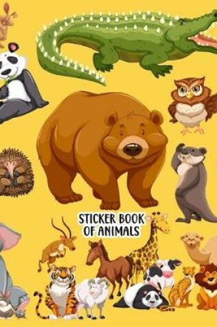 Cover of Sticker Book Of Animals