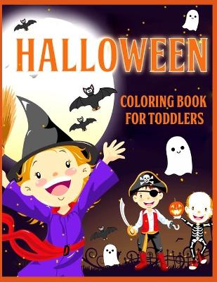 Book cover for Halloween Coloring Book for Toddlers