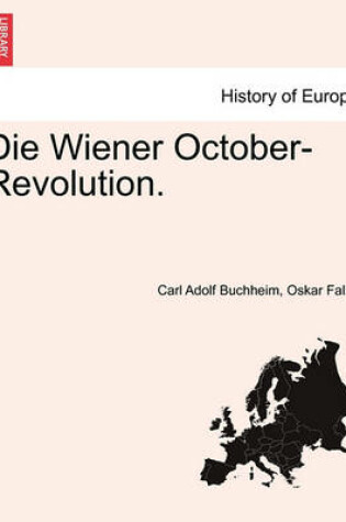 Cover of Die Wiener October-Revolution.