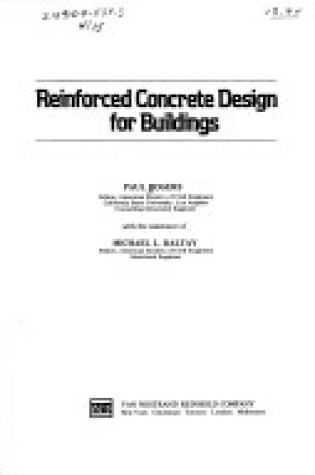 Cover of Reinforced Concrete Design for Building