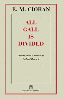 Book cover for All Gall is Divided