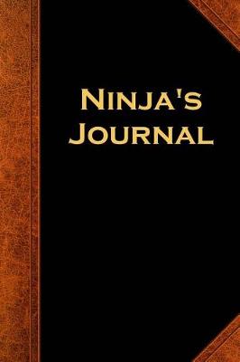 Book cover for Ninja's Journal Vintage Style