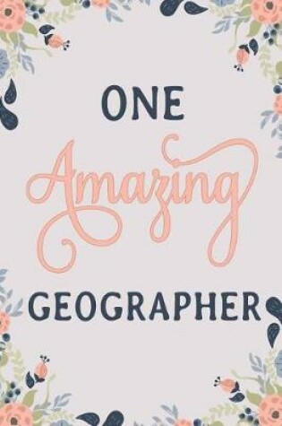 Cover of One Amazing Geographer