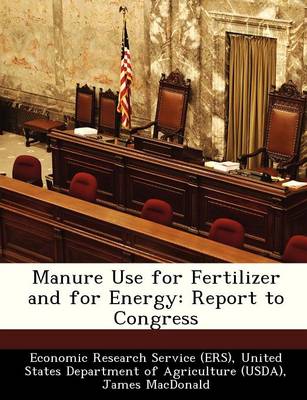 Book cover for Manure Use for Fertilizer and for Energy