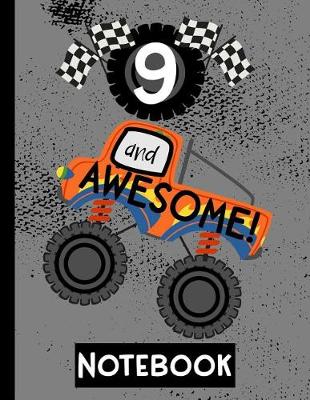 Book cover for 9 and Awesome! Notebook