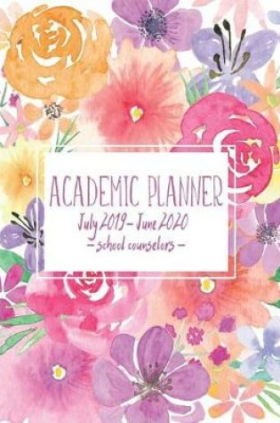 Cover of Academic Planner School Counselors
