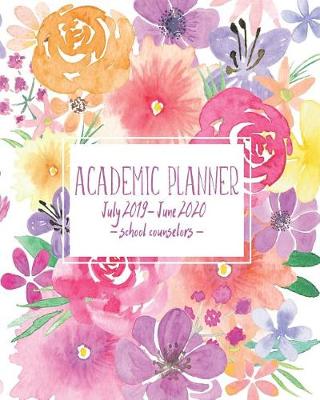 Book cover for Academic Planner School Counselors