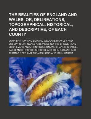 Book cover for The Beauties of England and Wales, Or, Delineations, Topographical, Historical, and Descriptive, of Each County (Volume 2)