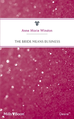 Book cover for The Bride Means Business