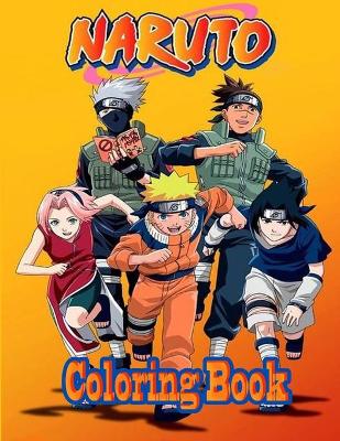 Book cover for Naruto Coloring Book