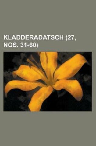 Cover of Kladderadatsch (27, Nos. 31-60)