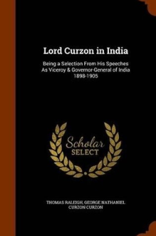 Cover of Lord Curzon in India