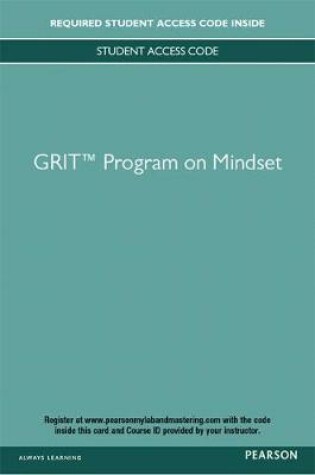 Cover of GRIT Program on Mindset -- Standalone Access Card