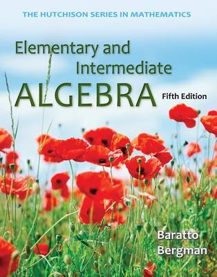 Book cover for Elementary and Intermediate Algebra with Connect Math Hosted by Aleks Access Card