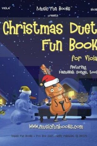 Cover of Christmas Duet Fun Book for Viola