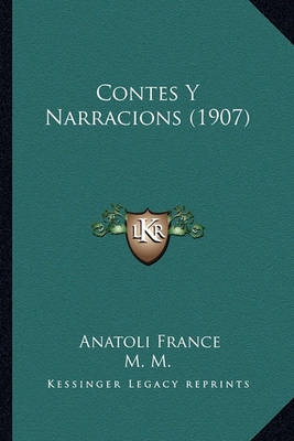Book cover for Contes y Narracions (1907)
