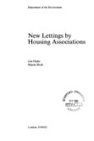 Cover of New Lettings by Housing Associations