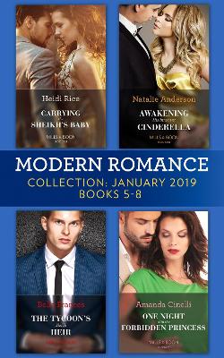 Book cover for Modern Romance January Books 5-8