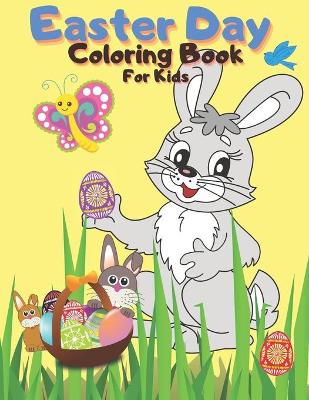 Cover of Easter Day Coloring Book For Kids