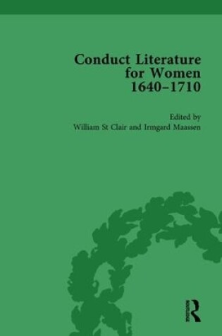 Cover of Conduct Literature for Women, Part II, 1640-1710 vol 2