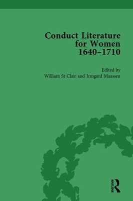 Book cover for Conduct Literature for Women, Part II, 1640-1710 vol 2