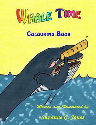 Book cover for Whale Time Colouring Book
