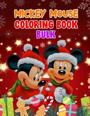 Book cover for Mickey Mouse Coloring Book Bulk