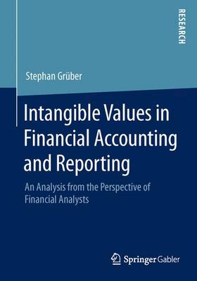 Book cover for Intangible Values in Financial Accounting and Reporting