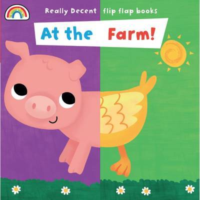 Book cover for Flip Flap - At the Farm