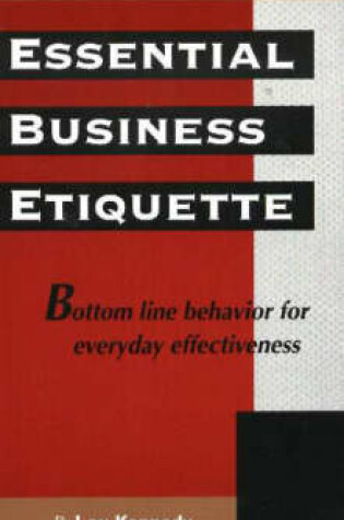 Cover of Essential Business Etiquette