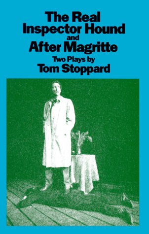 Book cover for The Real Inspector Hound / after Magritte