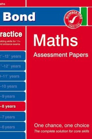 Cover of Bond Maths Assessment Papers 7-8 Years