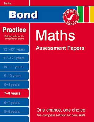 Book cover for Bond Maths Assessment Papers 7-8 Years