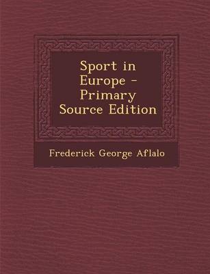 Book cover for Sport in Europe