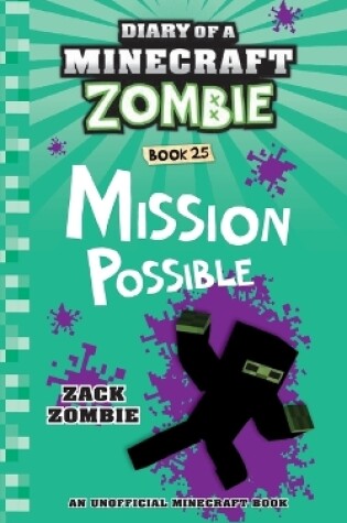 Cover of Diary of a Minecraft Zombie Book 25