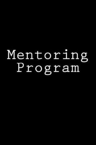 Cover of Mentoring Program