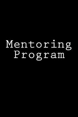 Book cover for Mentoring Program