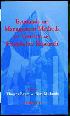 Book cover for Economic and Management Methods for Tourism and Hospitality Research