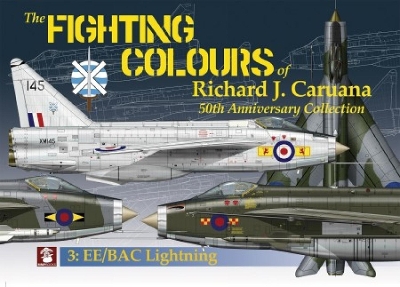 Cover of The Fighting Colours of Richard J. Caruana. 50th Anniversary Collection. 3. Ee/Bac Lightning