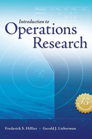 Cover of Introduction to Operations Research