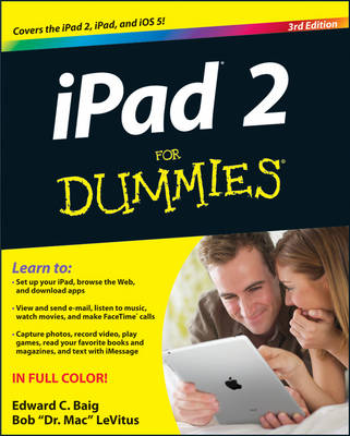 Book cover for iPad 2 For Dummies