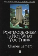 Cover of Post Modernism is Not What You Think