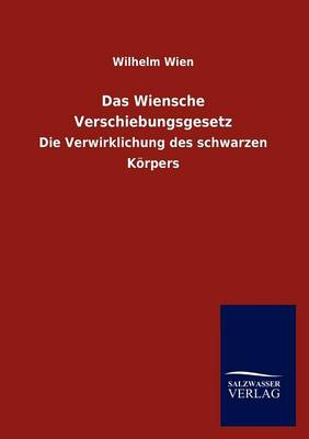 Book cover for Das Wiensche Verschiebungsgesetz