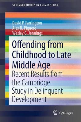 Book cover for Offending from Childhood to Late Middle Age