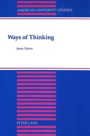 Cover of Ways of Thinking