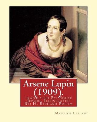 Book cover for Arsene Lupin (1909). By