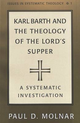 Cover of Karl Barth and the Theology of the Lord's Supper