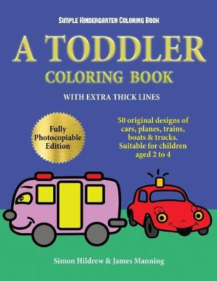 Cover of Simple Kindergarten Coloring Book